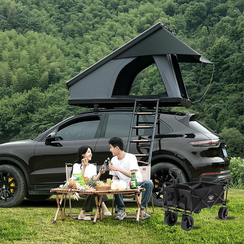 Makizaza Outdoor Portable Folding Camping Cart