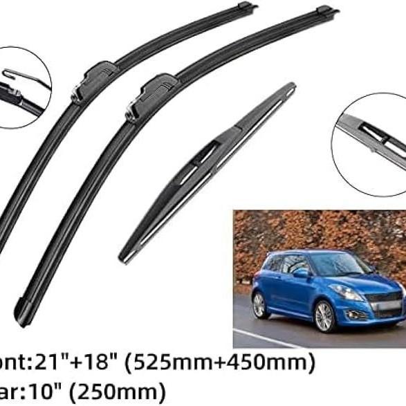 

Suzuki 21 18 10 Suzuki MK2 Wipers Front and rear wipers Suzuki mk2885-2012 Suzuki MK2 21 inch + 18 inch + 10 inch