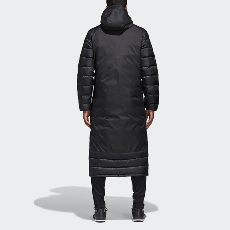 Adidas Down Jackets Men's Black Hooded Thickened Other BQ6590
