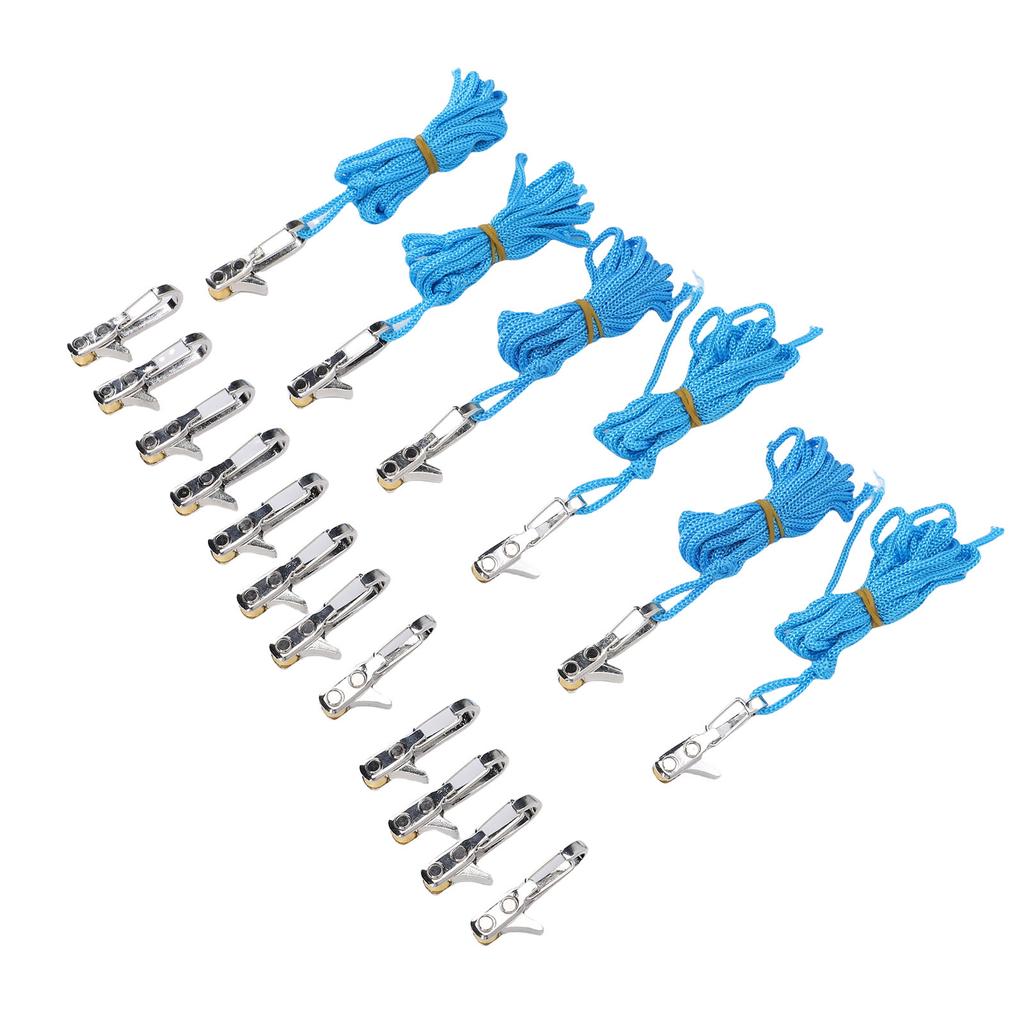 18Pcs Rope Tightening and Tensioning Tool Set 3mm 4mm Rope Tightening and Cinching Tool Set for Camping Boat Outdoor Use