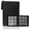 HG CHASING TRIBE Card File with Top Trading Card Holder Trading Card Binder PU Surface Waterproof and Clip 9 Pockets 252 Sheets Top Loader Horizontal