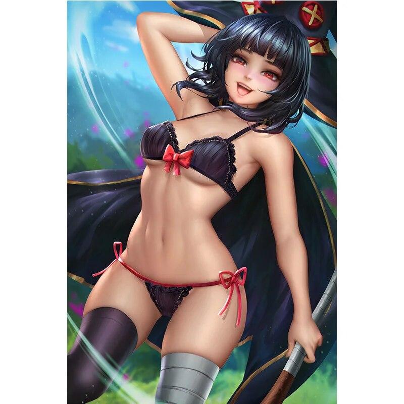 Vytisknout hru Genshin Impact Lisa Nude Sexy dívka Umění Plakát na plátně Obývací pokoj Ložnice Domov Obraz na zeď