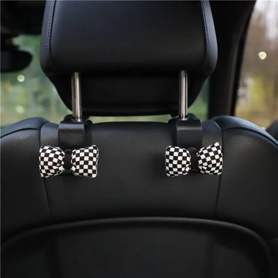 Multifunctional Flower Car Hooks Cute Flower Cute Car Seat Backrest Creative Storage Hooks Car Seat Backrest Storage Hook
