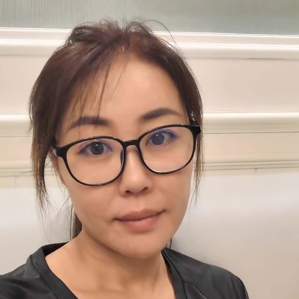 PC Unisex Plain Eyewear Transparent Gradient Frame Glasses Office Anti Blu-ray Glasses  Decorative