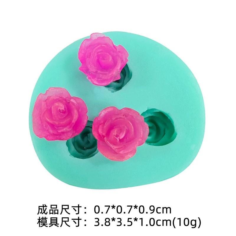 

Mini Flower Fondant Silicone Mold Cake Decorating Tools Candy Cupcake Resin Polymer Clay Molds Chocolate Cookie Baking Moulds
