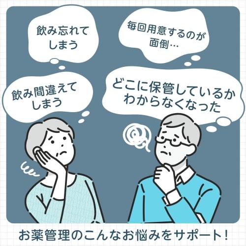 Weekly Medication Calendar Wall Pocket (4 Times Per Day) with Gusset and Clear Pocket, MY-8115, Ideal for Home Healthcare and Nursing Care, Calendar P