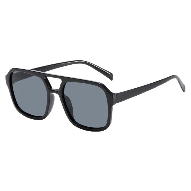 2025 Korean Style Retro Square Sunglasses: Trendy, High-End, UV Protection for Clubbing