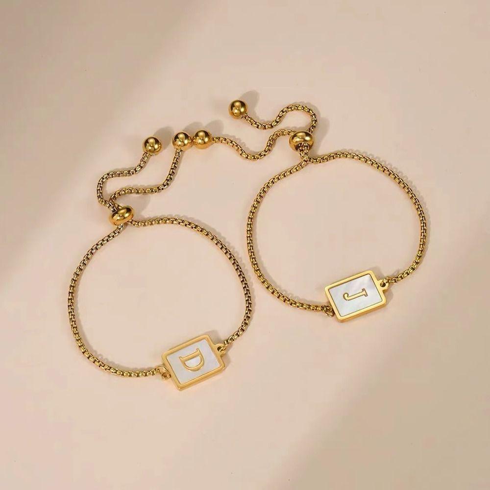 

Подарок на День Святого Валентина, браслет с буквами, кулон в виде куба, ювелирные аксессуары, День матери