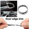 6M Car Air Vent Trim Strip U-Shaped Air Conditioning Protector Guard Grille Strip Scratch DIY Decorative Vent Strip Edge D2Z8
