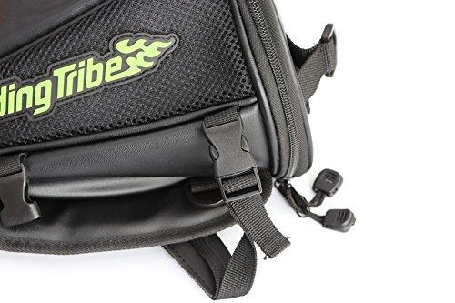 Sutekus Motorcycle Seat Cowl-Shaped Pouch Seat Bag (Black)