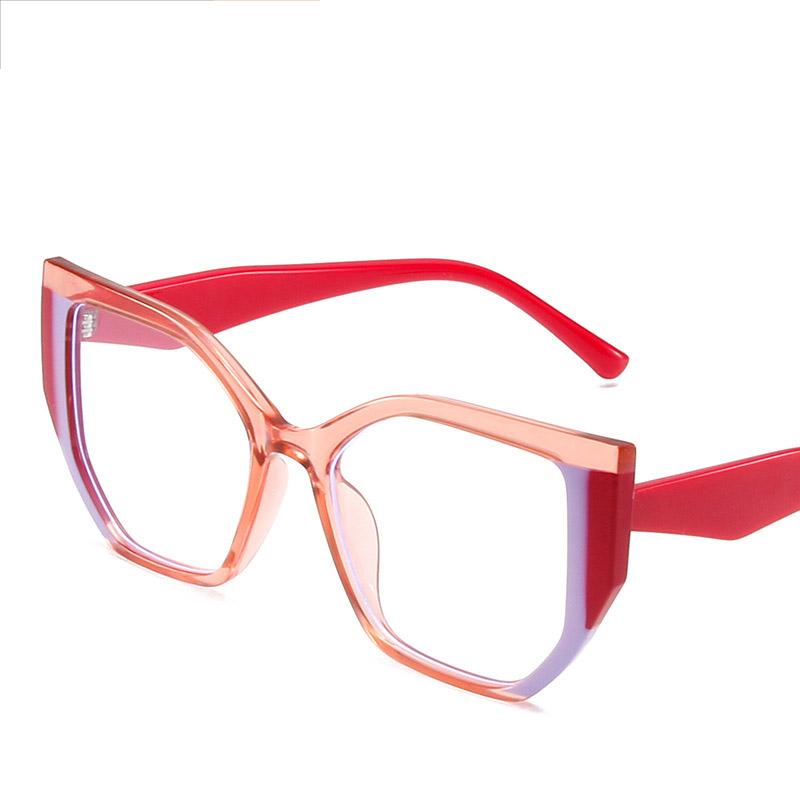 

Очки кошачий глаз женские квадратные с защитой от синего света в оправе модные цветные TR90 прозрачные очки элегантные повседневные модные компьютерные очки TR90 Anti Blue Light