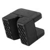 Plouluyt 2pcs Rubber Jack Pad Jack Stand Adapter Universal Rubber Slot Frame Rail Pinch Weld Protector Car Lift Pad