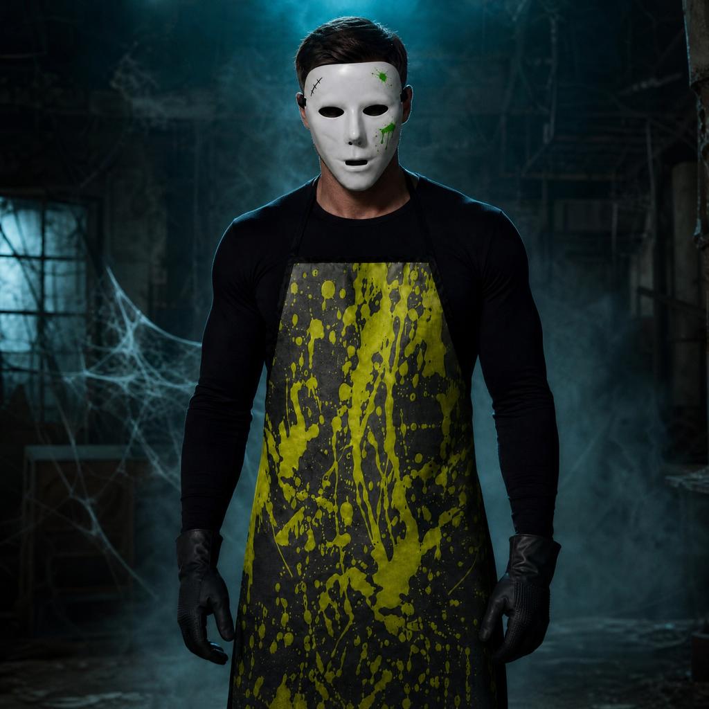 Halloween Scary Costume Set with and Gloves