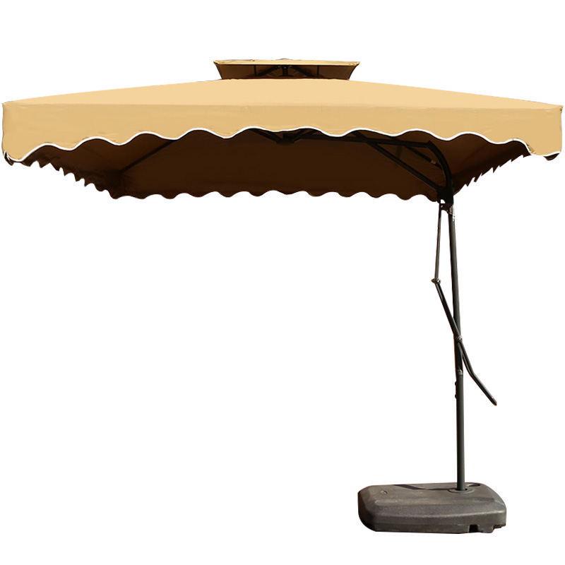 Waterproof Sunshade Umbrella for Balcony, Advertising, Roman Style, Security Booth, Stall, and Courtyard