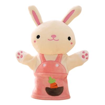 Remeehi Hand Puppet, Plush Animal Puppet for Puppet Shows, Hand Dancing, Fun for Parents and Kids, Toy Prop, Educational Gift, Rabbit