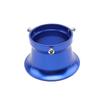 50mm Carburetor Air Filter Wind Cup Replacement for OKO 2430 Silver Aluminum