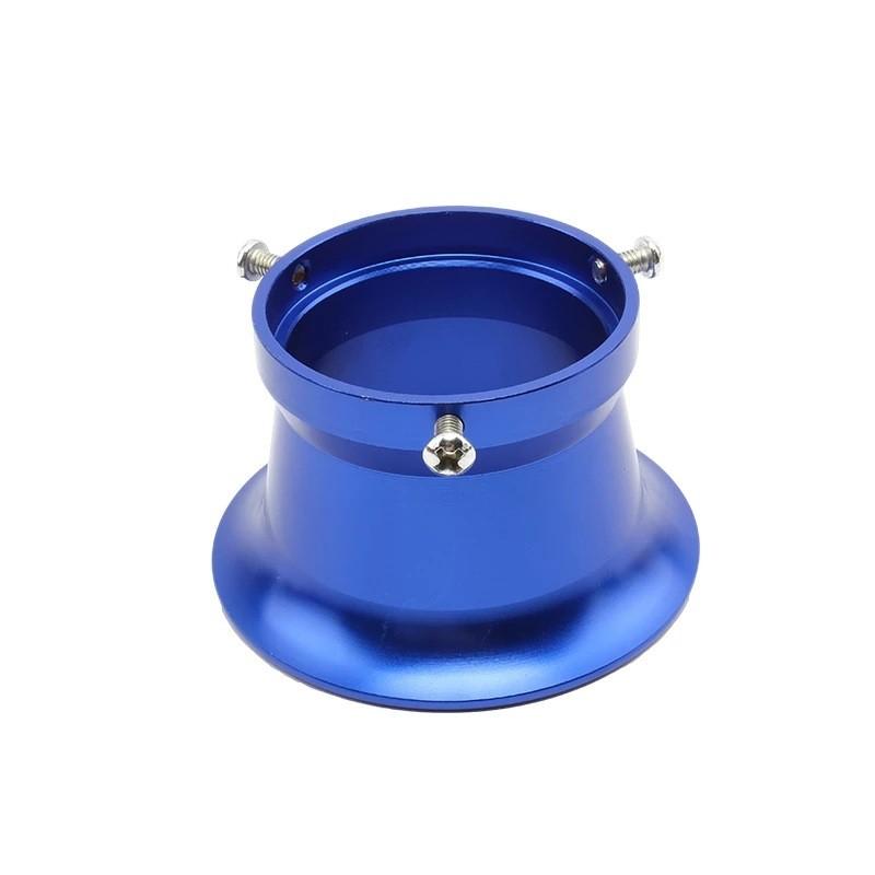 50mm Carburetor Air Filter Wind Cup Replacement for OKO 2430 Silver Aluminum