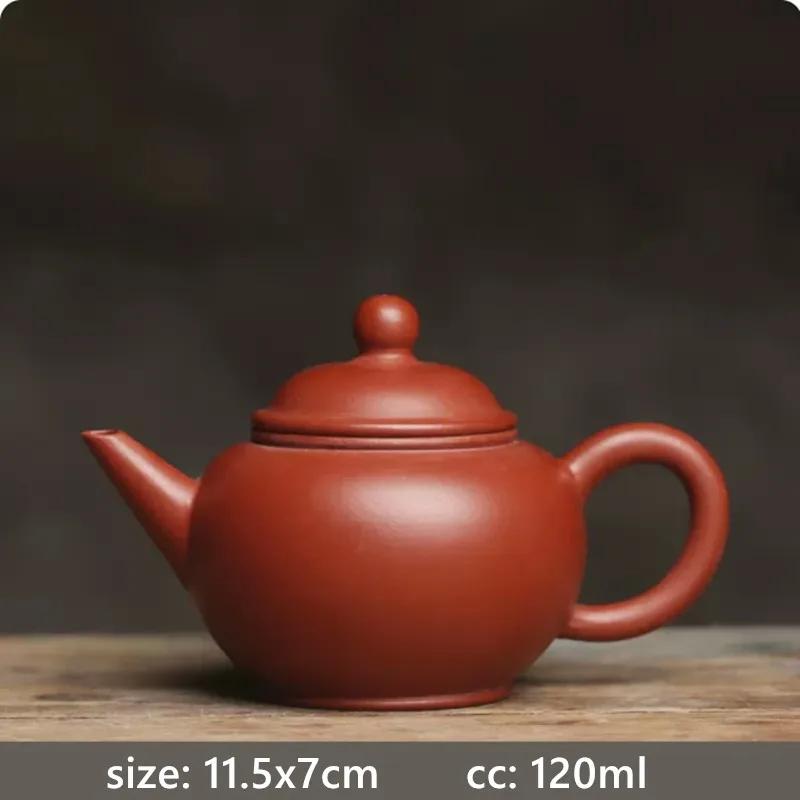 Small Capacity Dahongpao Beauty Teapot Yixing Purple Clay Filter Tea Infuser Chinese Tea Ceremony Supplies Traditional Teaware