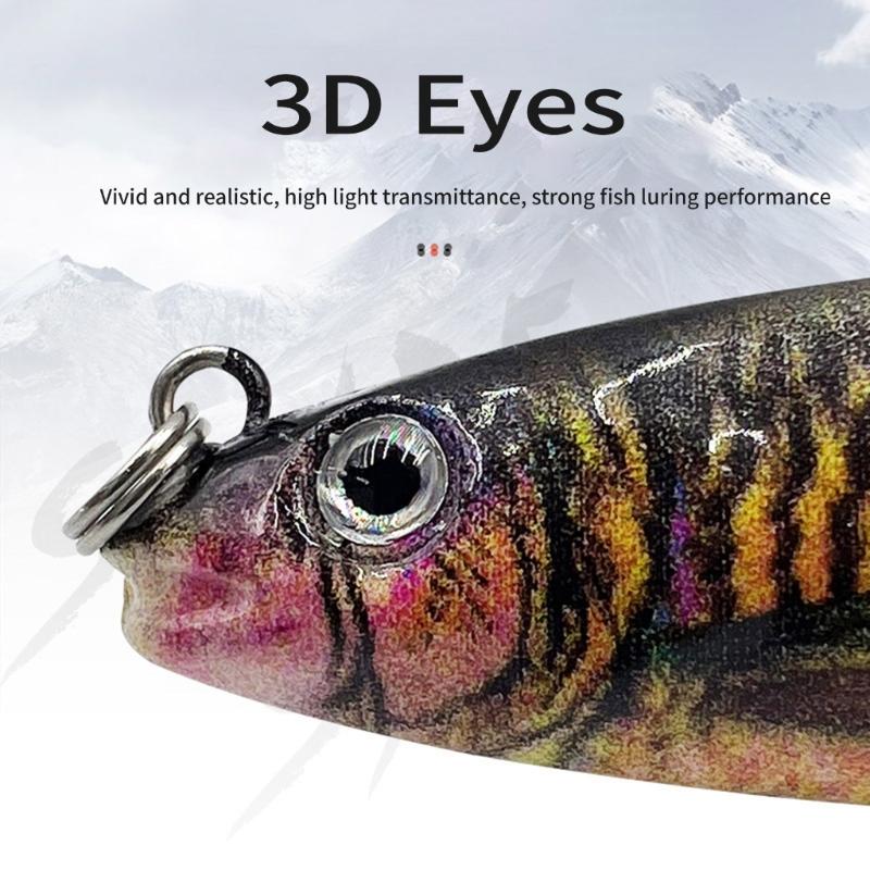 3D Minnow Fishing Lures Salt Swimbait Wobbler Multi-Section Fishing Lures Saltwater Fishing Lures Fishing Baits Wobbler