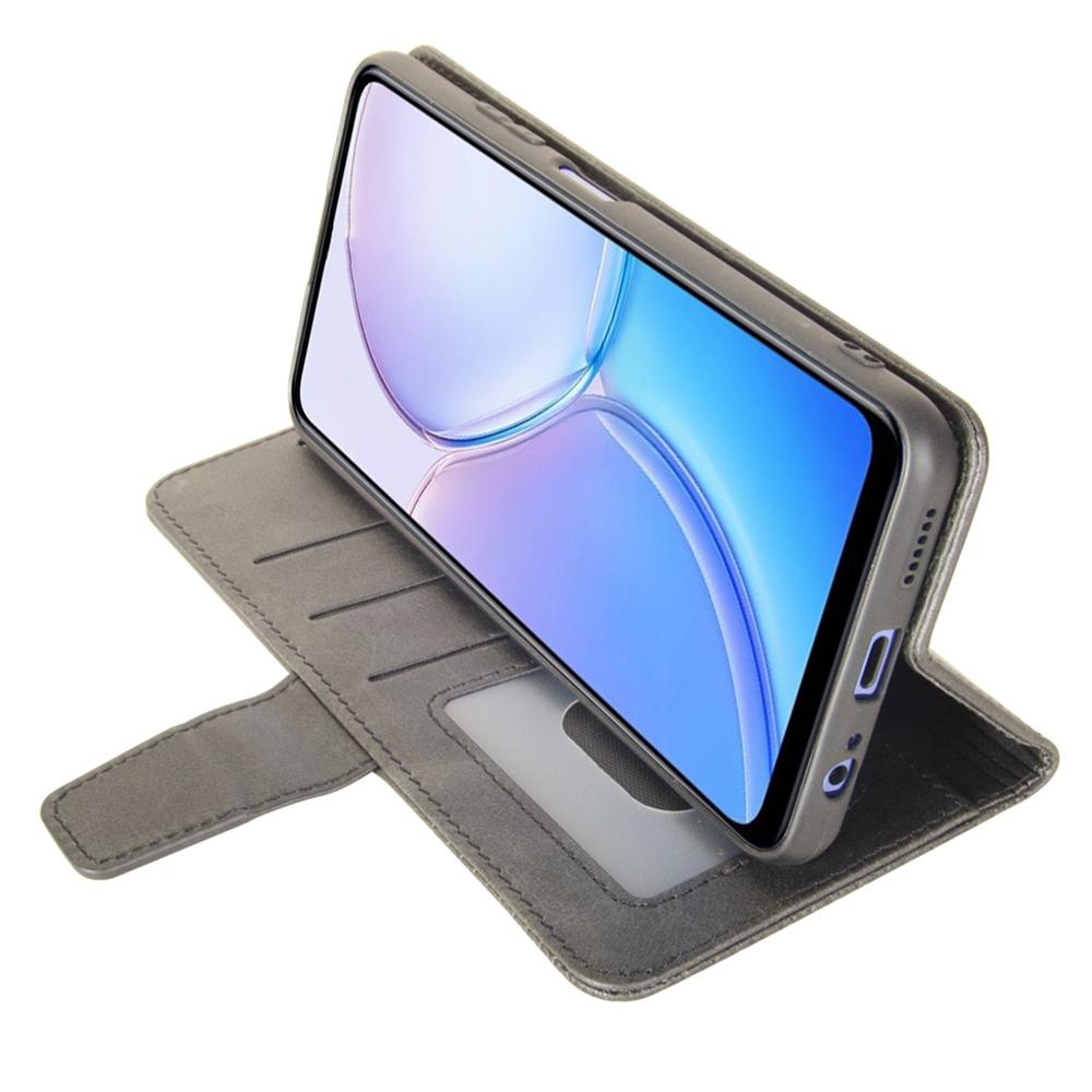 For Samsung Galaxy S24+ Calf Texture Leather Case Wallet Phone Cover
