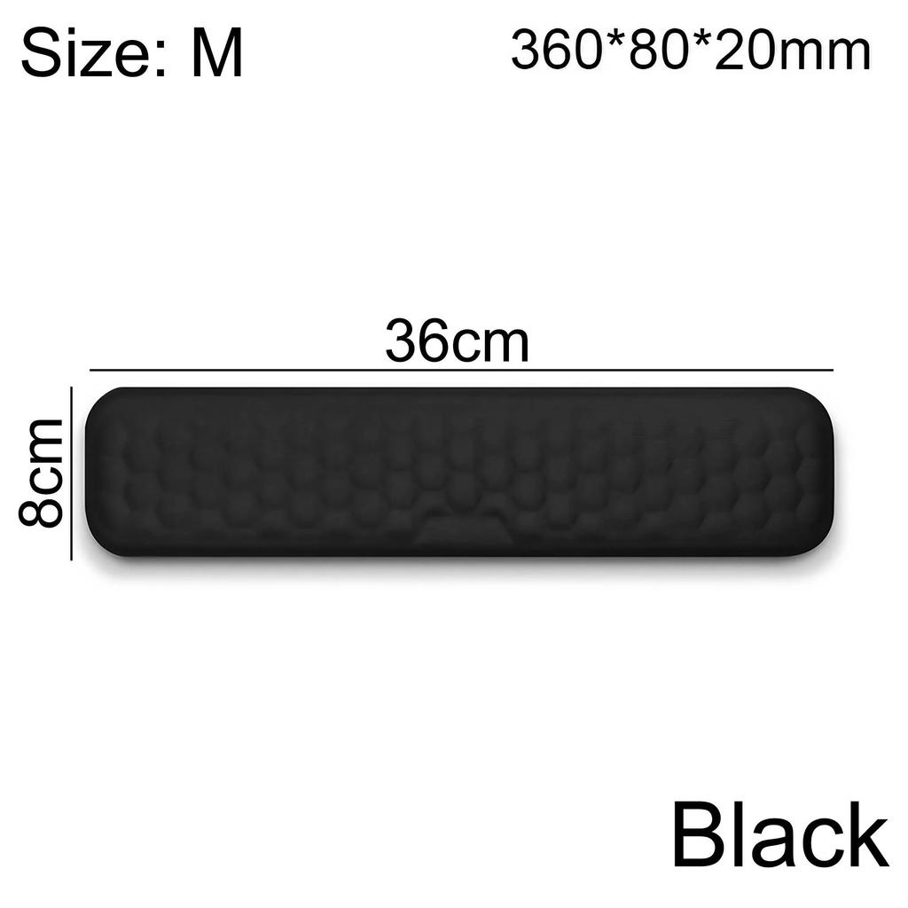 STONEGO Memory Foam Wrist Rest Pad Keyboard Hand Cushion Ergonomic Mouse Pad 3 Sizes Available
