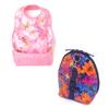 COLORFUL CANDY STYLE Mealtime Apron and Mug Pouch Set of 2 (Bib Type) (Backpack Type) (Floral Pattern) B8004000-BTR