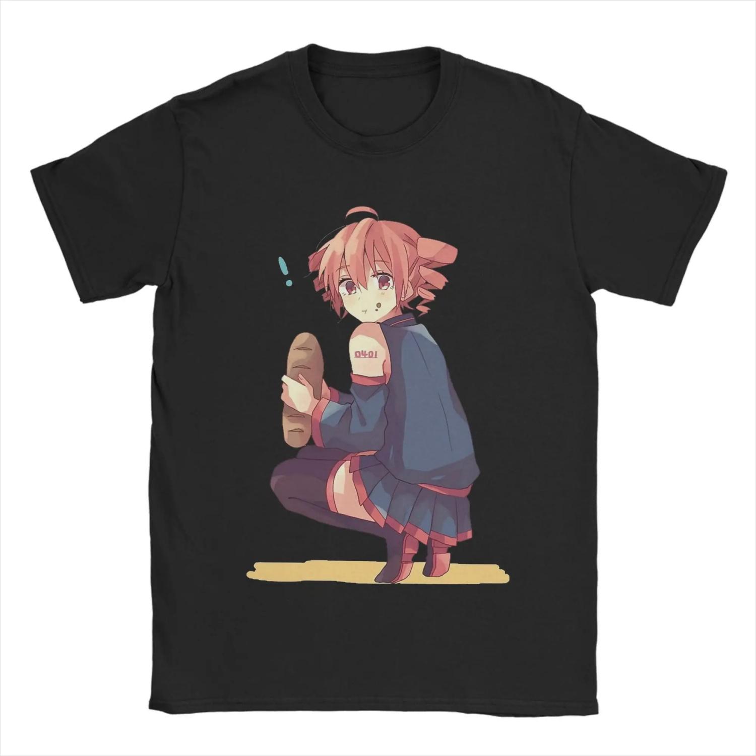 

Kasane Teto Men T Shirts Hip Hop Vintage Tees Short Sleeve O Neck T-Shirt Cotton Gift Idea Clothes S чёрный