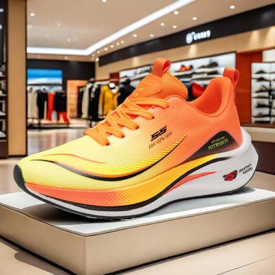 Buty do maratonu Carbon Plate Marathon Męskie trampki Wygodne lekkie sportowe buty do biegania dla mężczyzn Tenisowe buty do chodzenia Obuwie antypoślizgowe