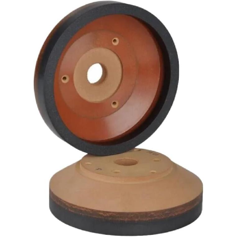 Cam Eğimleme Makinesi için Reçine Parlatma Tekeri 150 * 10 * 12(12 Delikli 480 Kum)