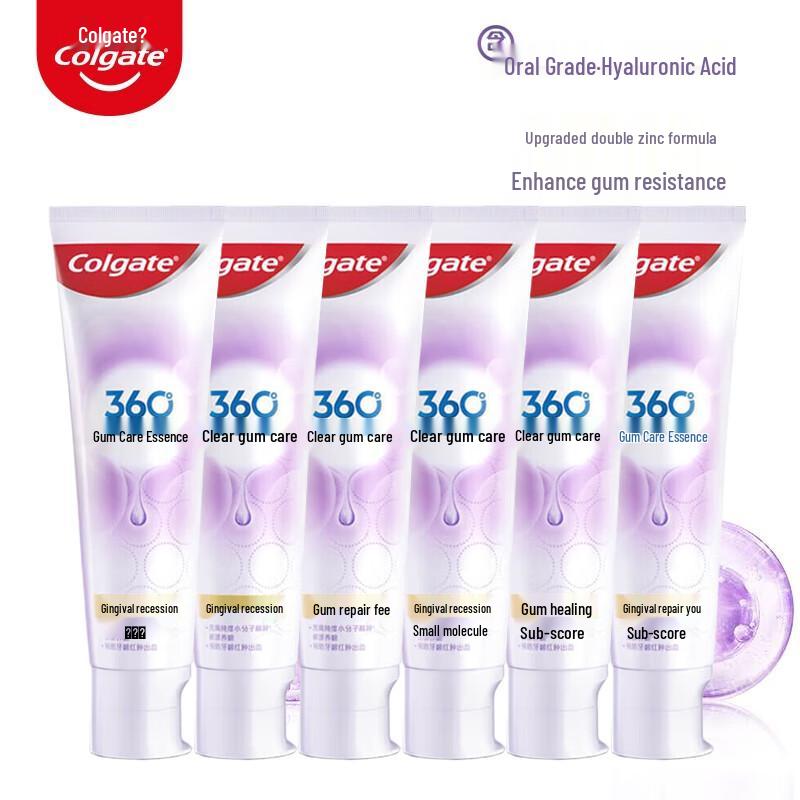 

Colgate 360 Essence Gum Repair Toothpaste, 6-Pack