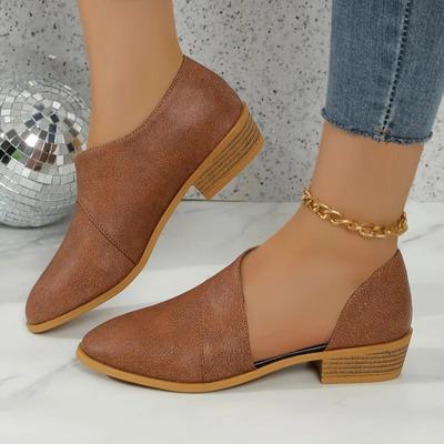 Moda Taglia Grande Retro Scarpe Romane da Donna 2024 Primavera Autunno Casual e Versatili Scarpe Singole a Bocca Bassa da Donna Zapatos De Mujer