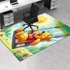 1pc Outdoor Rug for Swing, Winnie the Pooh Themed Carpet, Gift for Office Carpet, Home Decor, Cartoon Character Rugz4172