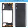 For Samsung Galaxy A70 2019 A705 SM-A705F Middle Frame Plate Bezel A70 Battery Back Cover Rear  With Camera Lens Replace