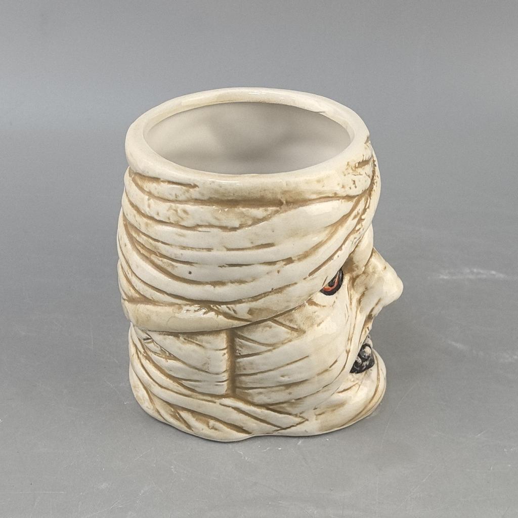 Halloween Mummy Ceramic Mug American Horror Mug Decorative Ornament Creative Ceramic Mug