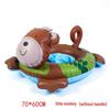 Thickened Cartoon Monkey Baby Swim Float with Handles