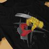 Vintage Comics T-Shirt Herren Rundhals T-ShirtDeadpool Und Wolverine Kurzarm T-Shirt Grafikbedruckte Oberteile