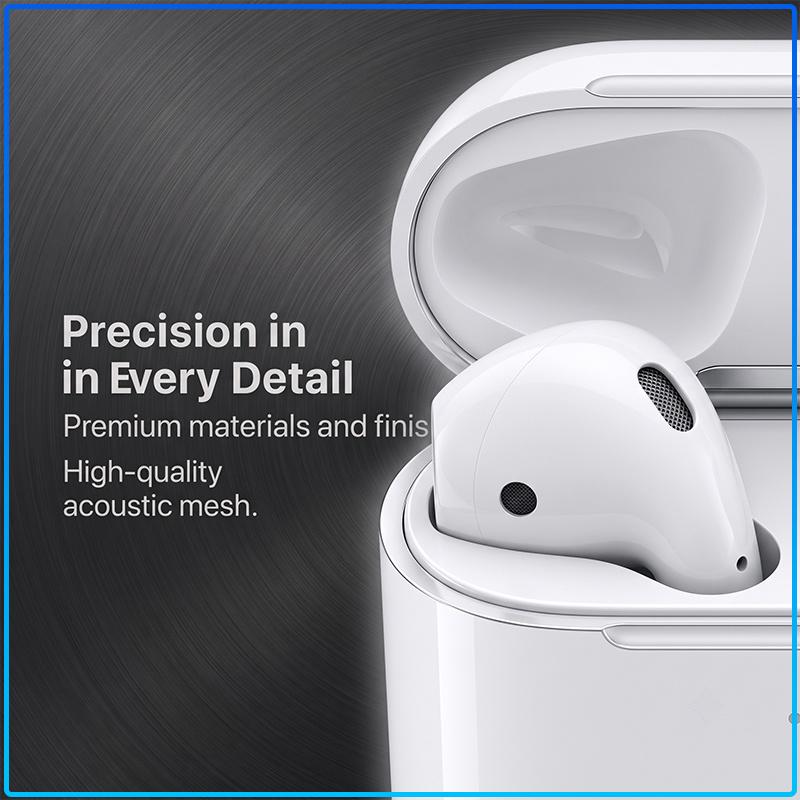 Apple AirPods 2 Generation Wireless Bluetooth Headphones Auto Pair 24 Hours Playtime In Ear Earbuds For All Smartphones