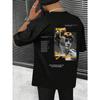 Don'T Dream Your Life Live Your Dream Men Clothes Fashion Summer T-Shirts Streetwear 100% Cotton Loose Tops Breathable Tee