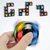 Diy Versatile Magnetic Cube Building Blocks Luminous Fidget Spinner Roller Fingertip Spinning Top Tip Edc Anti Stress Relief Toy