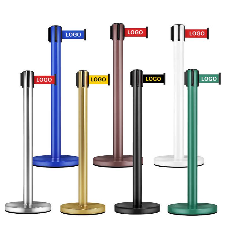 Retractable Belt Barrier Post