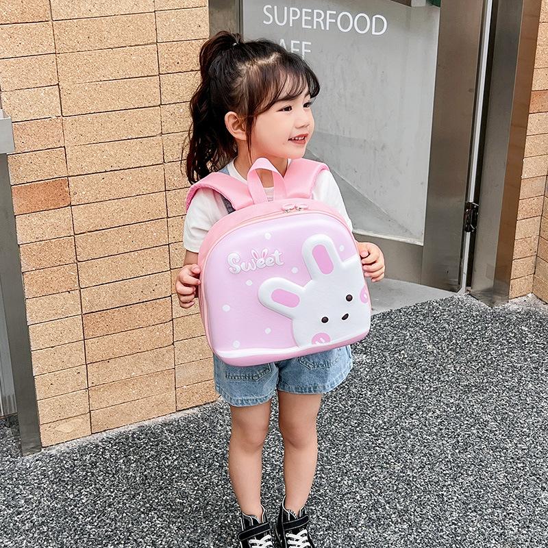 New Cute Little Bunny Eggshell Bag Girl Foreign Trendy Outdoor Clothes Snack Bag Small Class Schoolbag