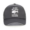Im Not Retired Im A Professional Grandpa Funny Baseball Cap Idea Gift New Hip Hop Hat Summer Adjustable Snapback Hats