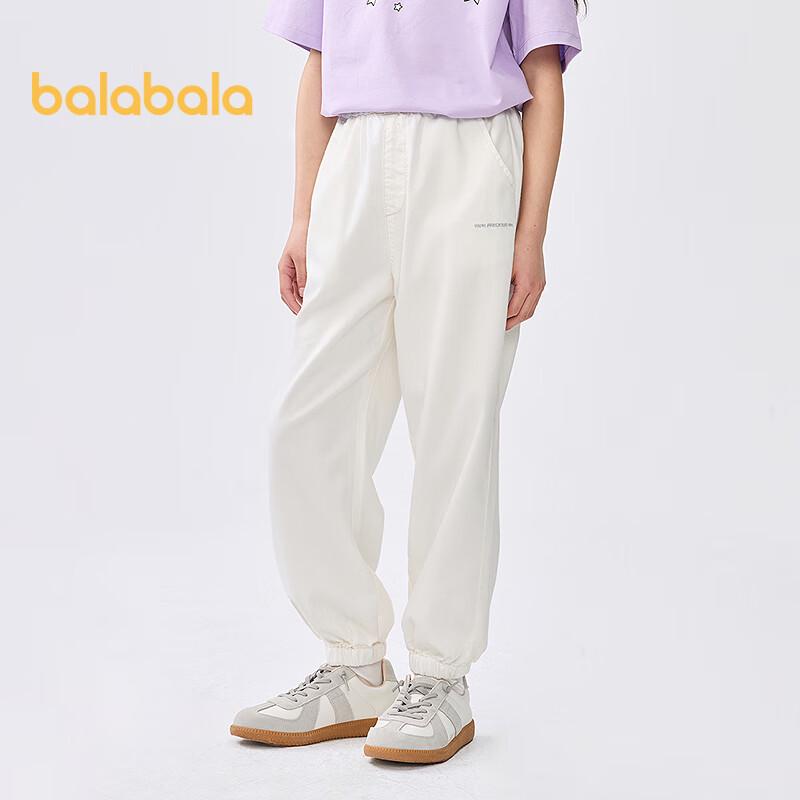Летние джинсовые брюки-джоггеры из тенсела для девочек Balabala 110