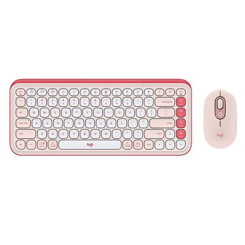 Logitech POP ICON COMBO Wireless Keyboard and Mouse Set