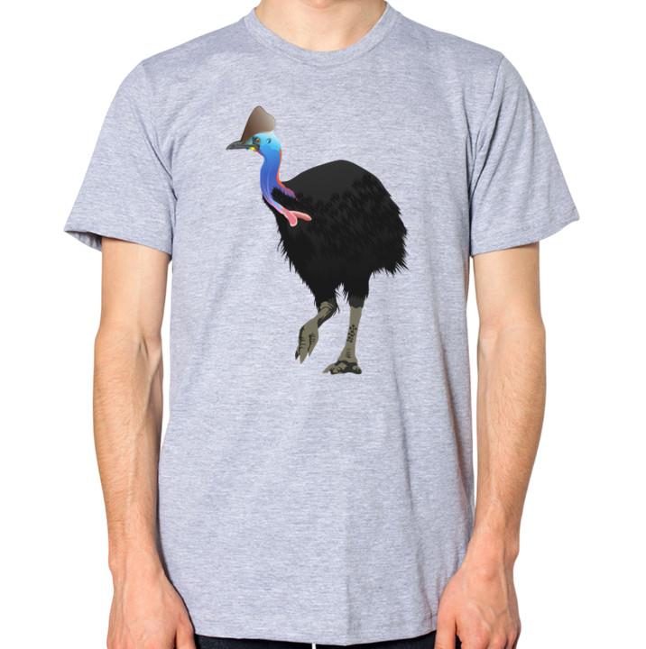 

Cassowary T-Shirt Men Women Unisex Top L