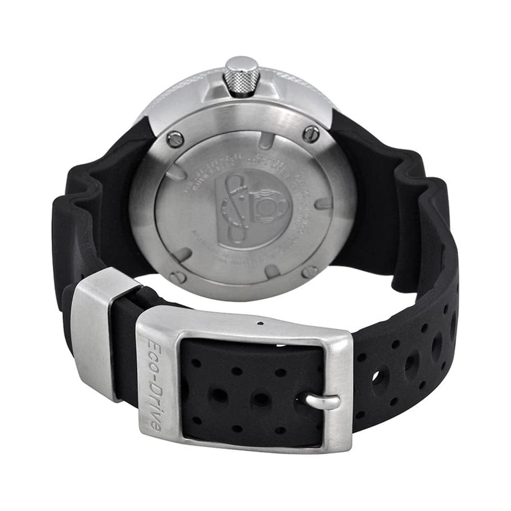 Citizen Eco-Drive BJ8050-08E Men's Professional Diver Watch 300m Water Resistant Black Rubber Strap