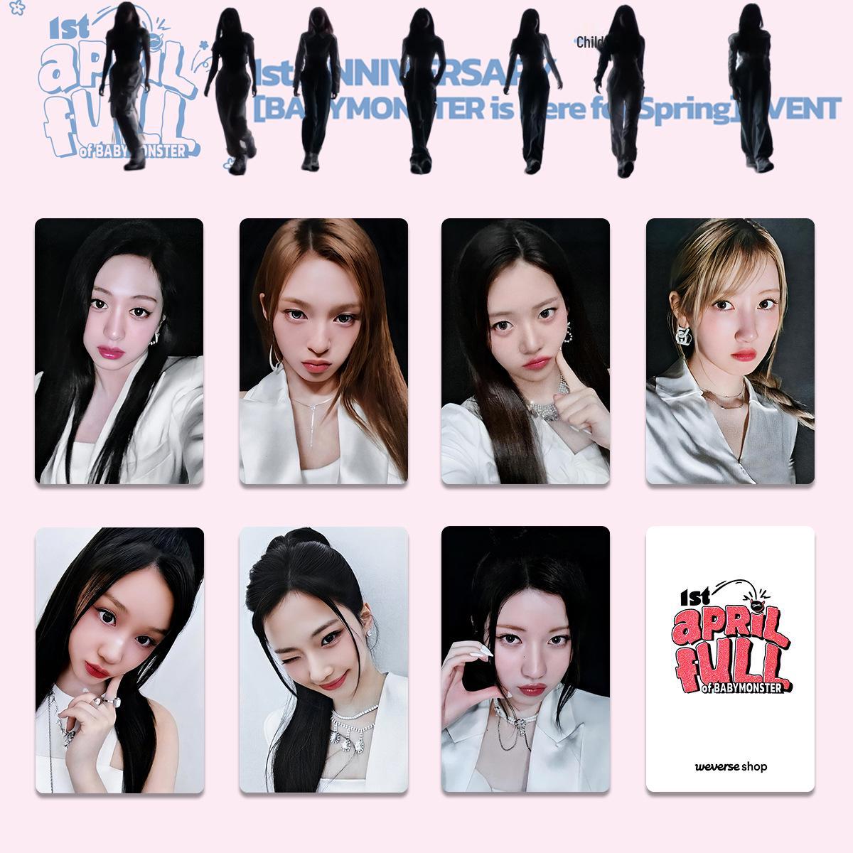 BABYMONSTER 1st Anniversary Spring Special Card Set