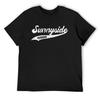 Sunnyside Queens Design T-Shirt Cute Clothes Oversized Graphic Tee Funny T-shirt Men Clothing