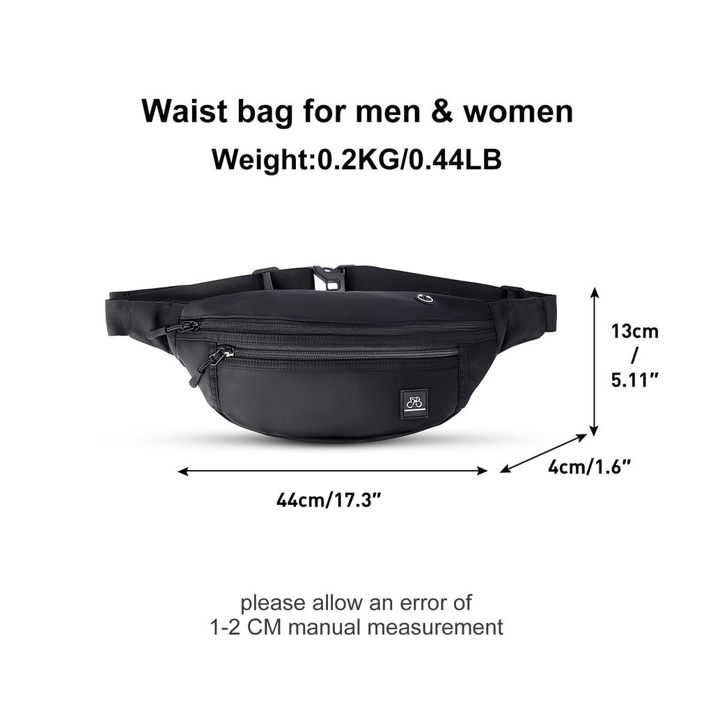 Sling Bag for Men, Small Crossbody Bag Casual Phone Chest Bag Lightweight Bicycle Travel Backpack Sling Bag for Travelling Hikin