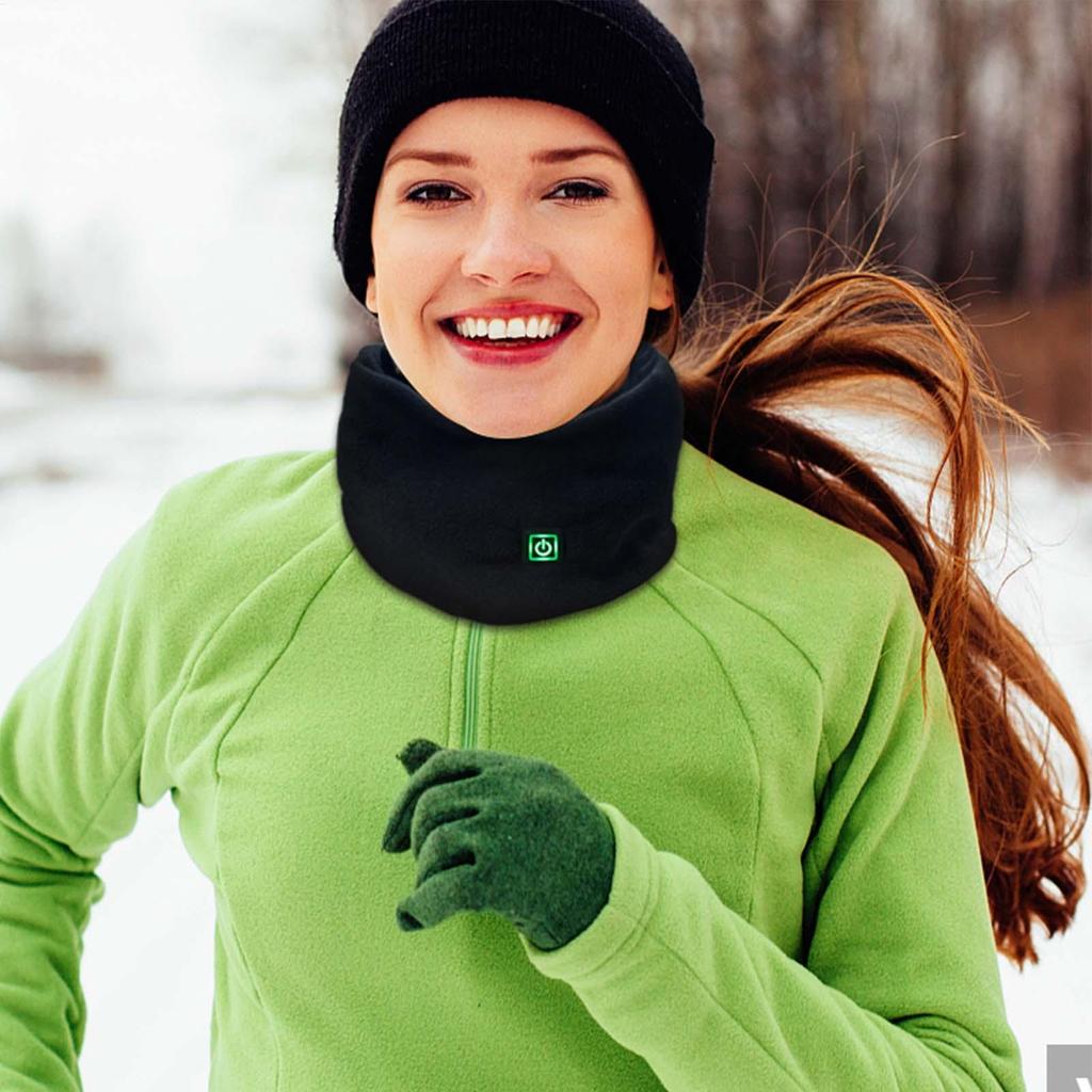 Neck Heating Wrap Scarf Winter Neck Heating Warmer For Men And Women 3 Temperature Modes Neck Heating Warmer Washable For Autumn
